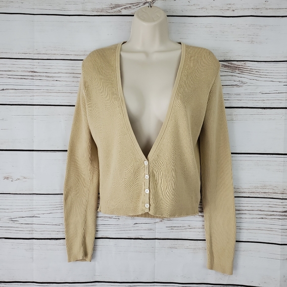 J. Crew Sweaters - J. Crew | Low Buttoned Ribbed Cardigan Sweater